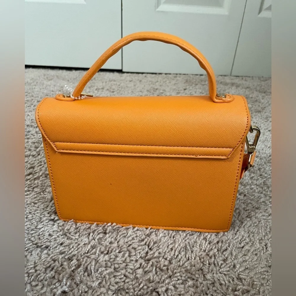 Steve Madden BHama Satchel Bag with Detachable Coin Purse and Webbed Logo Strap